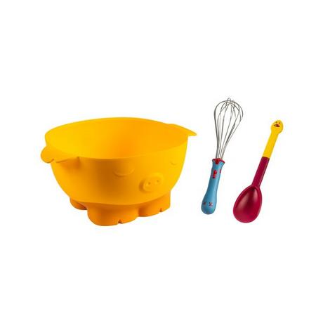 KUHN RIKON Set di regalo pasticceria Kinderkitchen Maiale/Pollo/Oca 