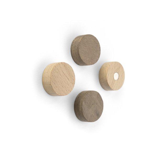 trendform Set di magneti Wood round 
