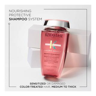 KERASTASE DISCIPLINE SPRAY FLUIDISSIME
 Chroma Absolu Bain Riche Chroma Respect Shampoo 