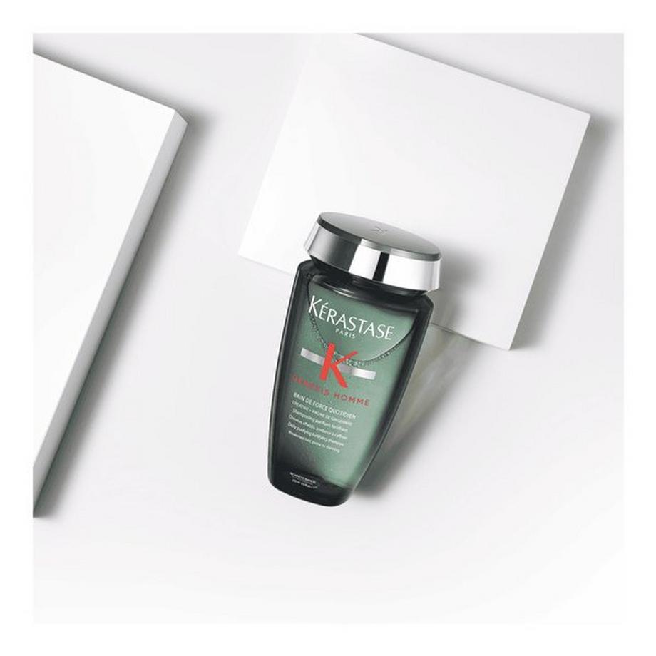 Kérastase ELIXIR ULTIME BAIN OLEO 
 Genesis Homme Bain Force Shampoo 