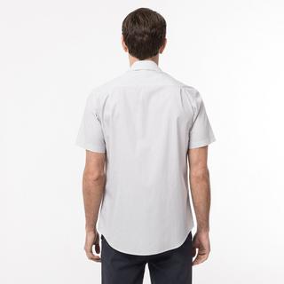 Manor Man Classic Fit Kurzarm Hemd gemustert  