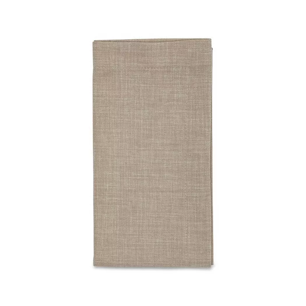 Manor - Stoffserviette, 45 x 45 cm, Braun