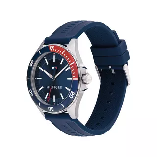 TOMMY HILFIGER LOGAN Analoguhr Blau