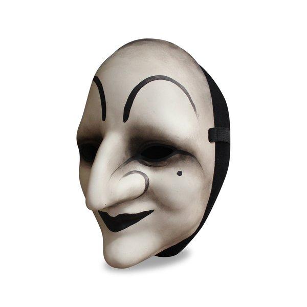 Bazillus Larvenwerkstatt  Visage Lärvli - Ueli, Pièce unique faite à la main  