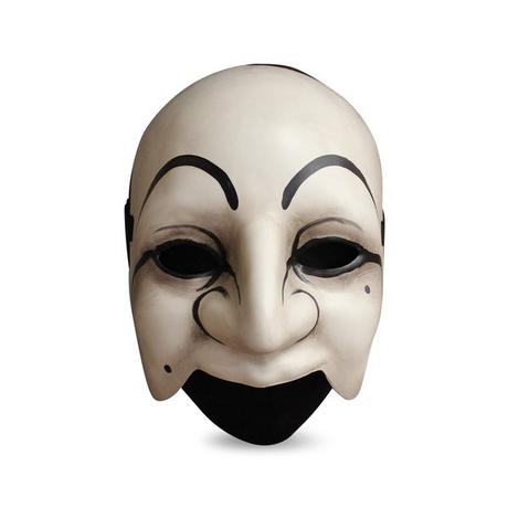 Bazillus Larvenwerkstatt  Gesichts Lärvli Halb – Ueli, Handgefertigtes Unikat  