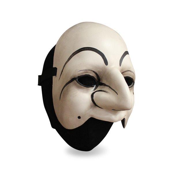 Bazillus Larvenwerkstatt  Lärvli facciale - Ueli, Esemplare unico fatto a mano 