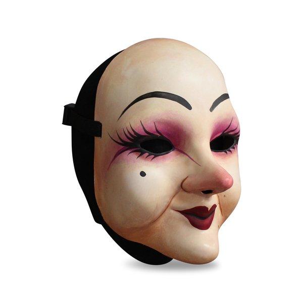 Bazillus Larvenwerkstatt  Alti Tante Gsichtslärvli, Esemplare unico fatto a mano 