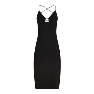 MORGAN xIRIS Abito Mini Bodycon Spalline Incrociate  