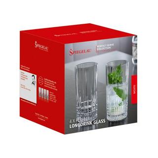 Spiegelau Verres à long drink, 4 pièces Perfect Serve Collection 