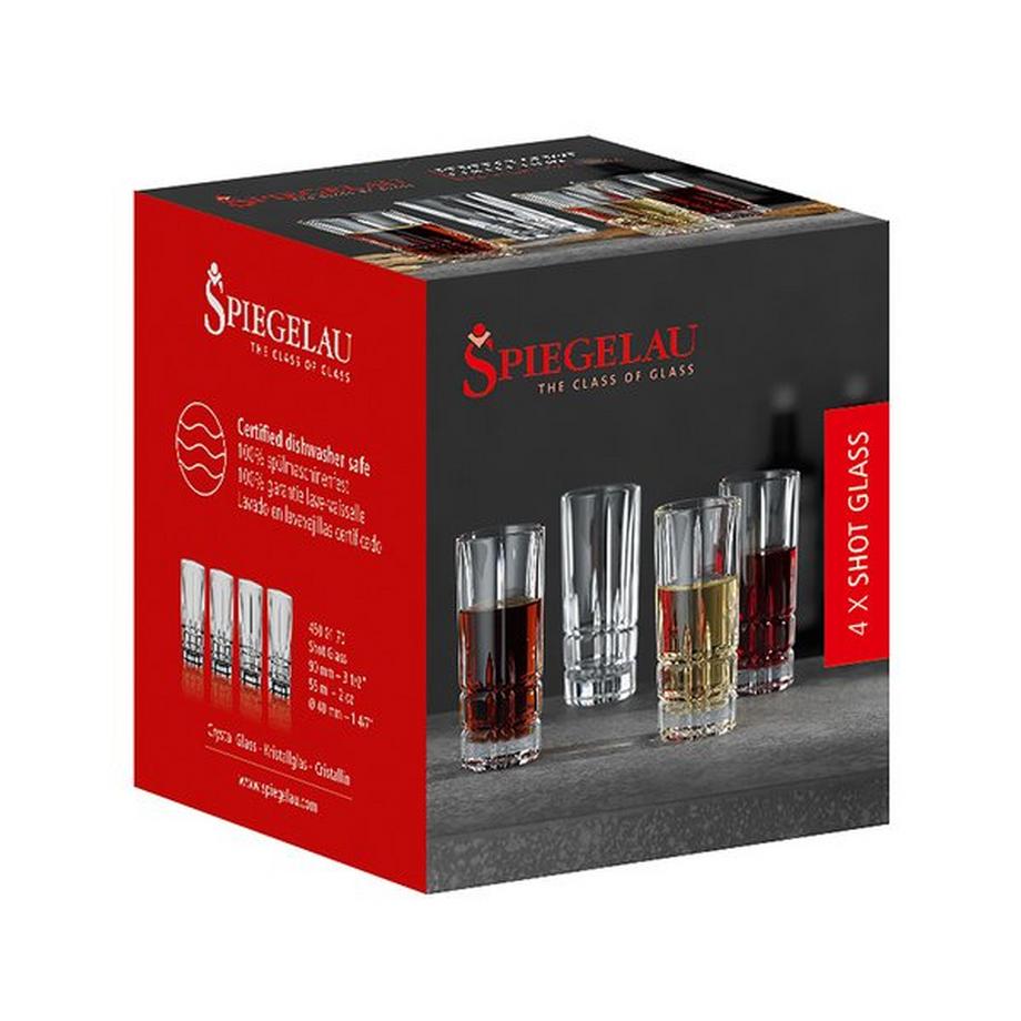 Spiegelau Shot-Glas, 4 Stück Perfect Serve Collection 
