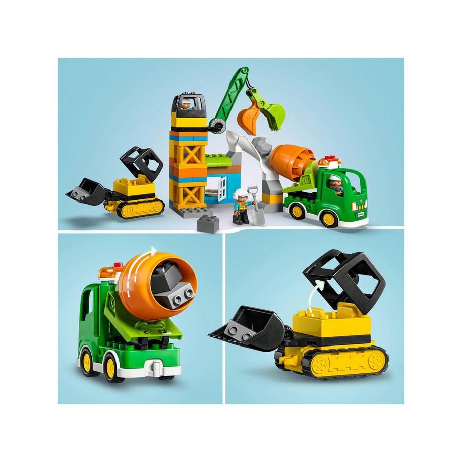 LEGO®  10990 Baustelle mit Baufahrzeugen 