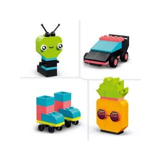 LEGO  11027 Neon Kreativ-Bauset Multicolor