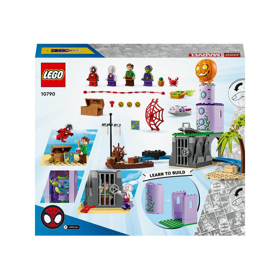 LEGO®  10790 L’équipe Spidey au phare du Bouffon Vert 