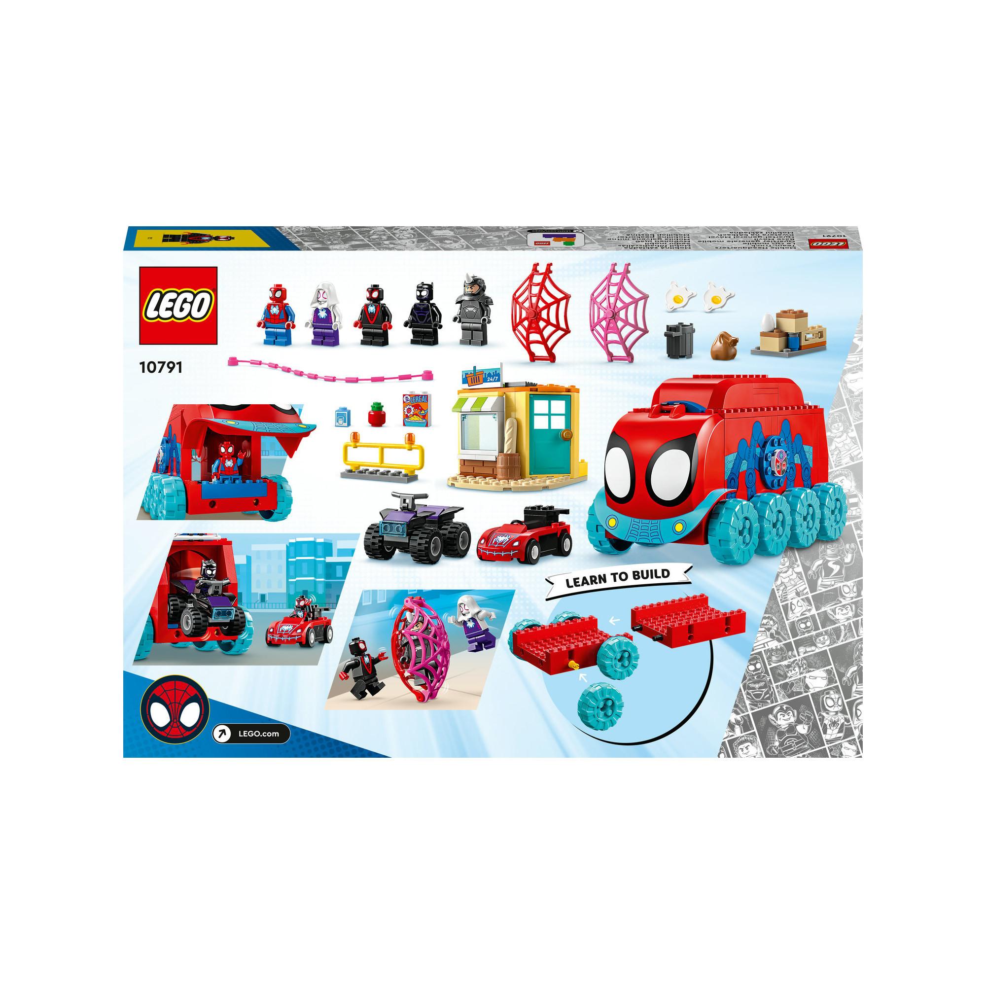LEGO®  10791 Le QG mobile de l’équipe Spidey 
