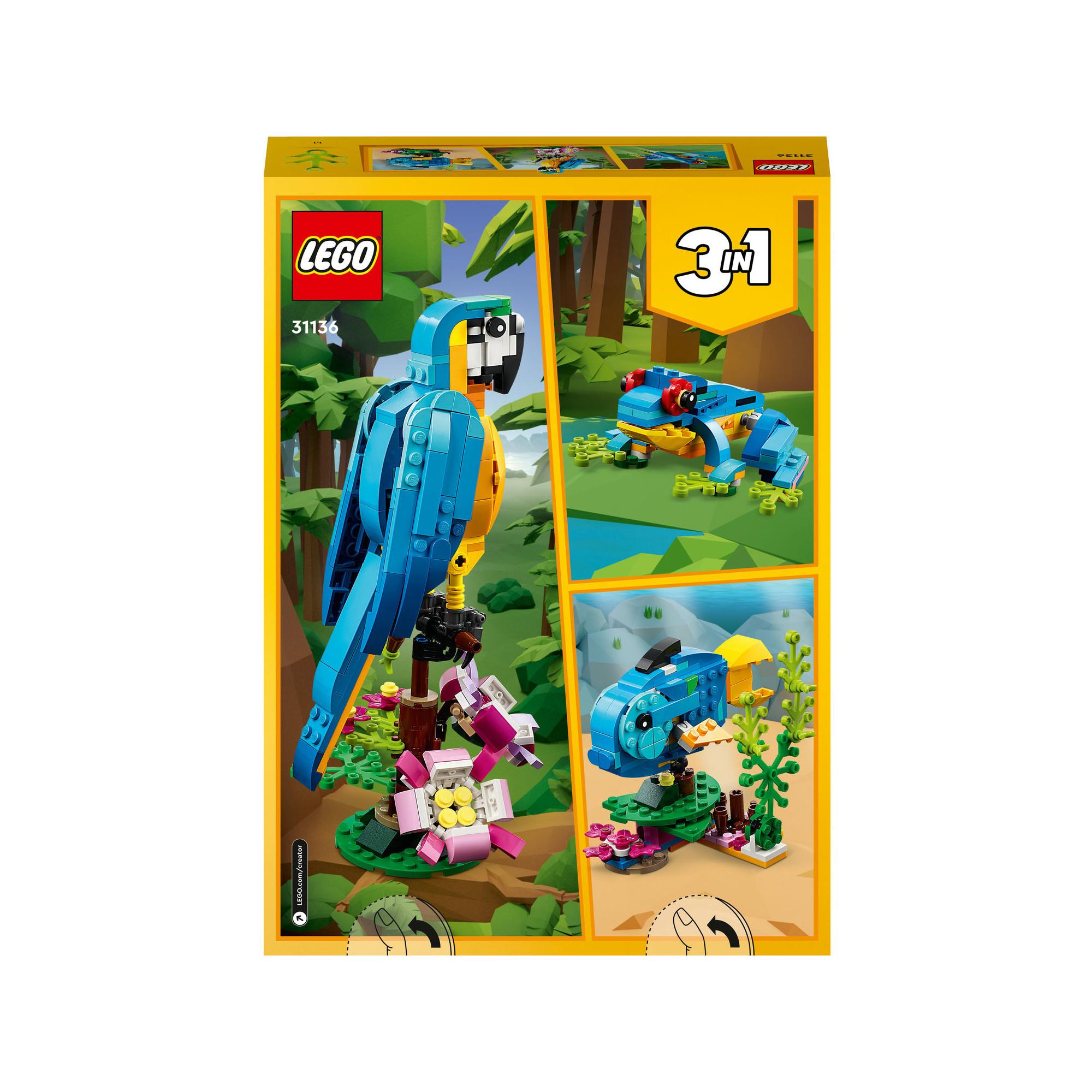 LEGO®  31136 Exotischer Papagei 