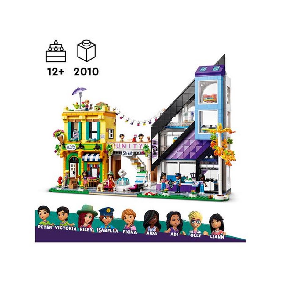 LEGO®  41732 Negozio di design e fioraio del centro 