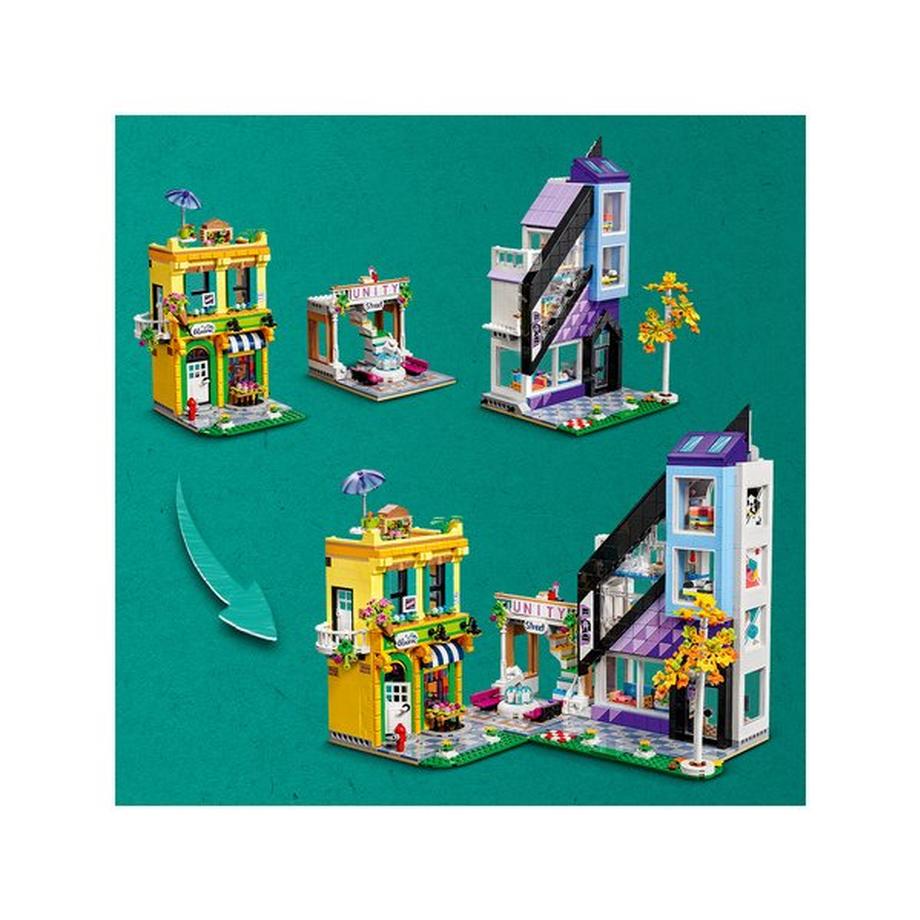 LEGO®  41732 Negozio di design e fioraio del centro 