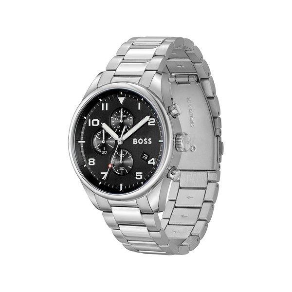 BOSS VIEW Chronograph Uhr Silber