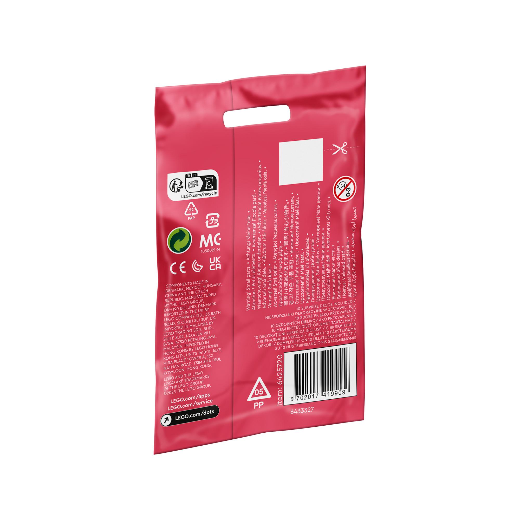 LEGO®  41803 Tuiles de décoration DOTS Série 8 - Paillettes 