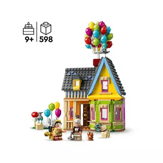 LEGO  43217 Carls Haus aus „Oben“ 