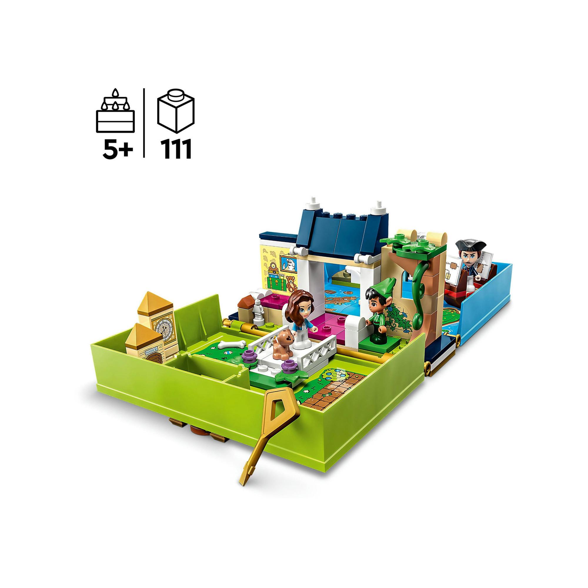 LEGO®  43220 Peter Pan & Wendy – Märchenbuch-Abenteuer 