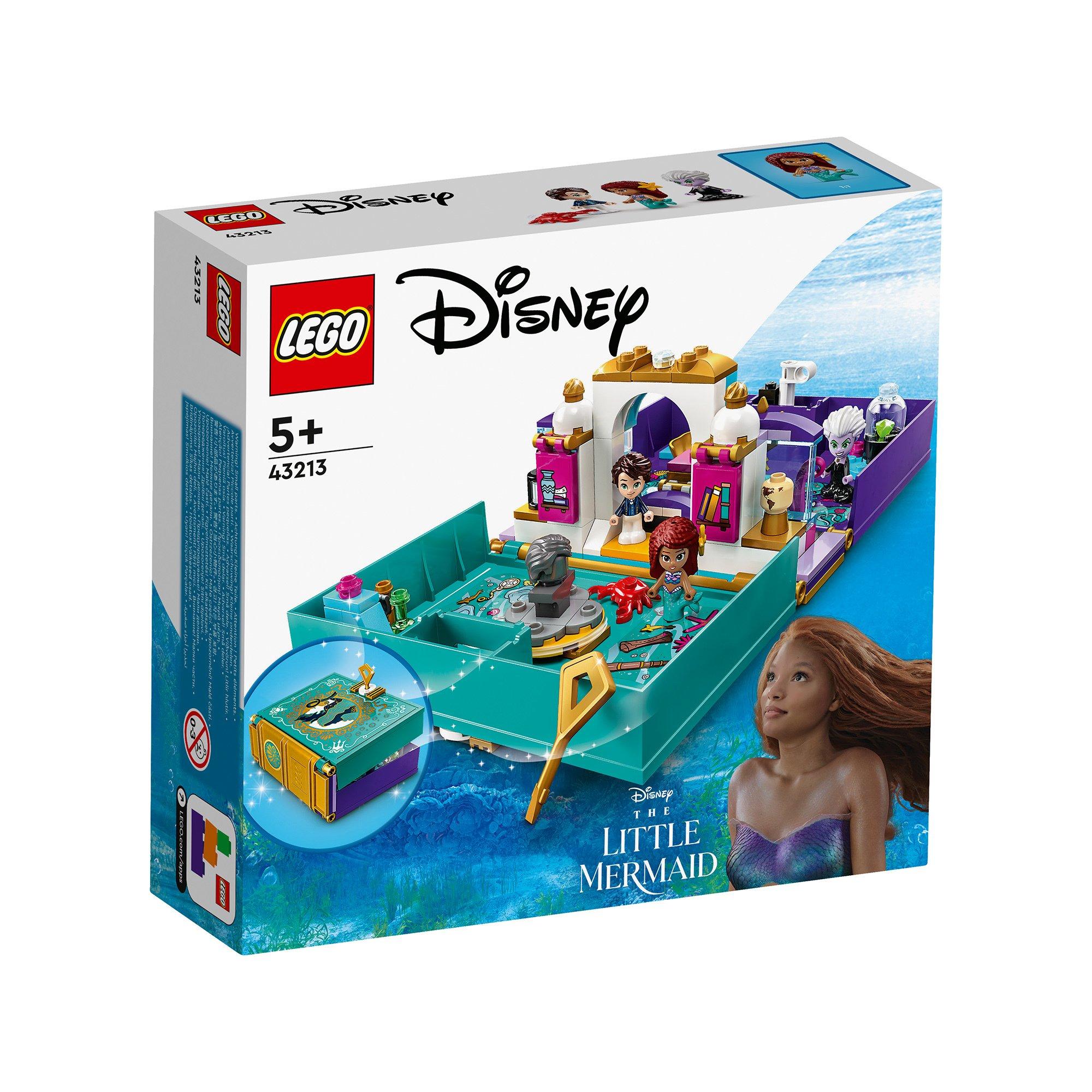 LEGO®   43213 Die kleine Meerjungfrau – Märchenbuch 