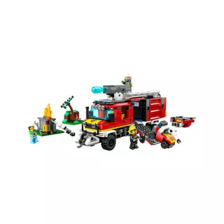 Lego City Fire Barbecue in Fumo con Camion dei Pompieri - Lego