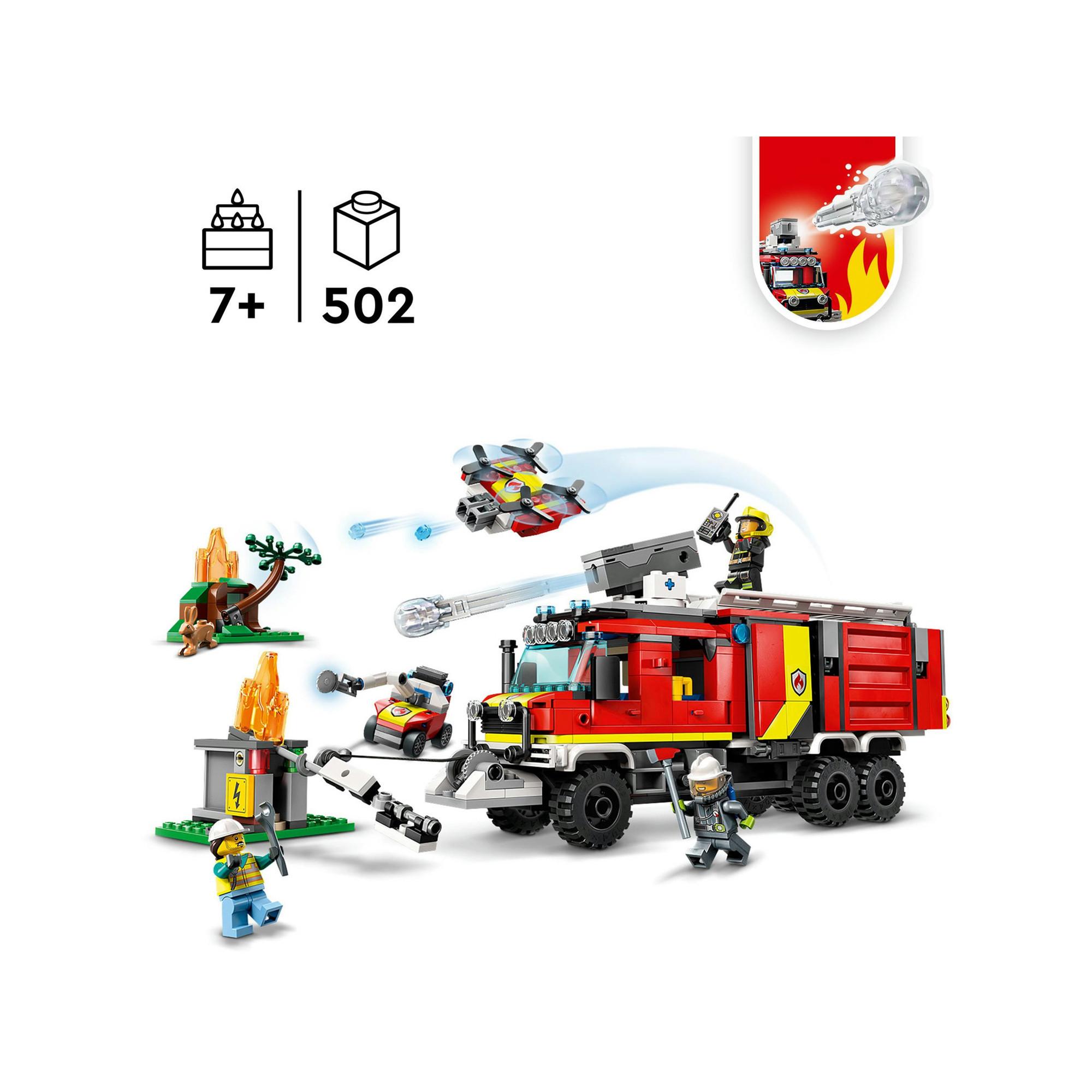 LEGO®  60374 Le camion d’intervention des pompiers 