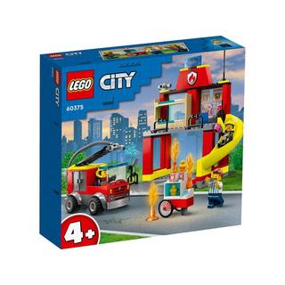 LEGO®  60375 Caserma dei pompieri e autopompa 