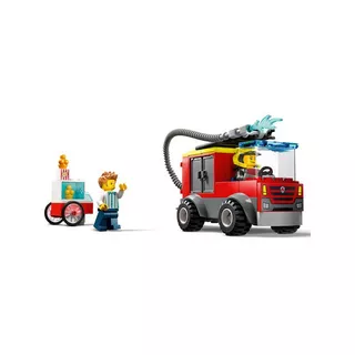 LEGO  60375 Feuerwehrstation und Löschauto Multicolor