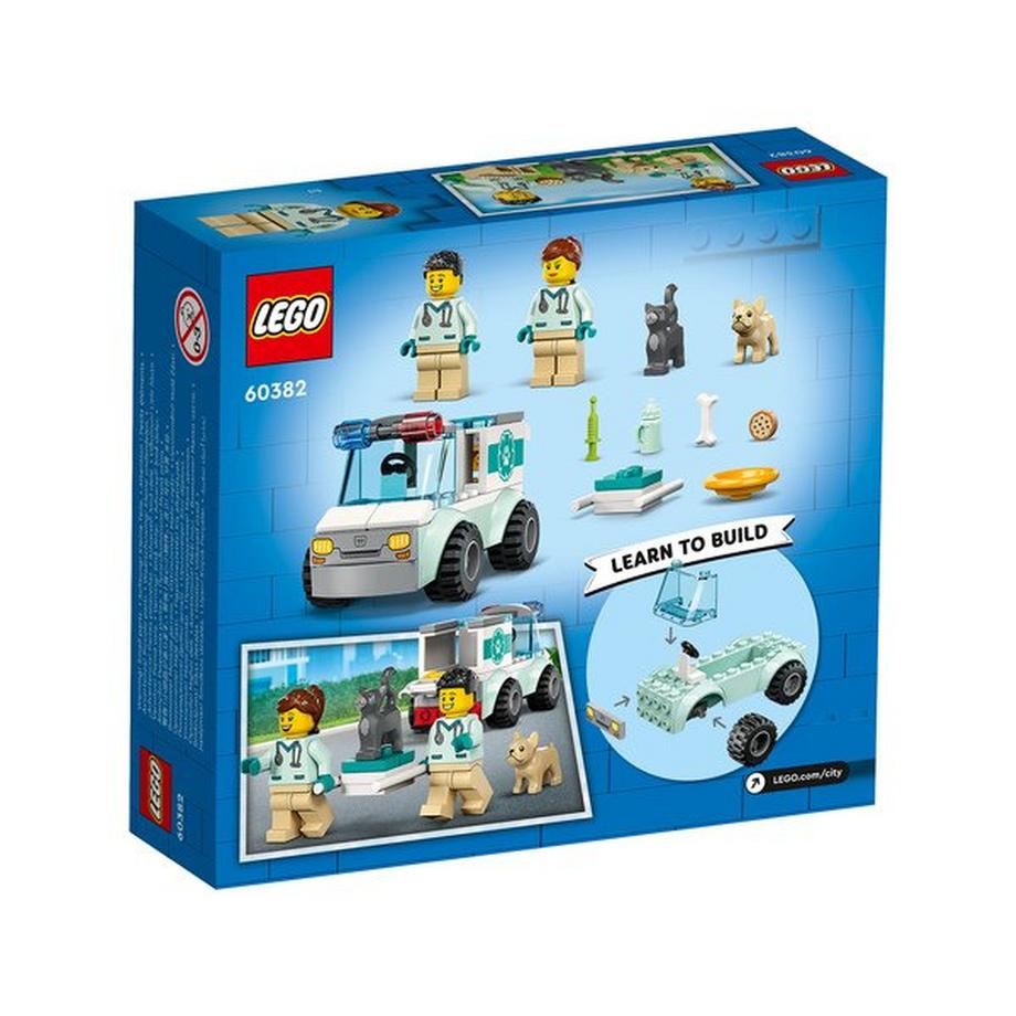 LEGO®  60382 L'intervention du véhicule vétérinaire 