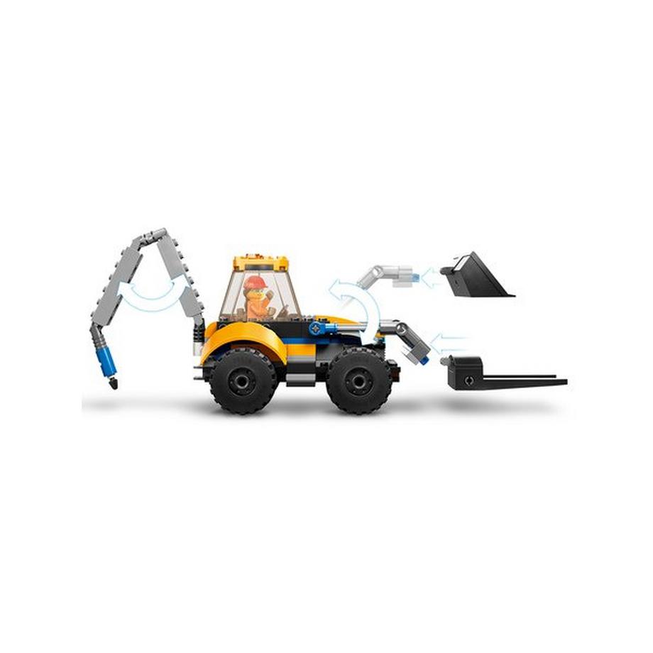 LEGO®  60385 La pelleteuse de chantier 