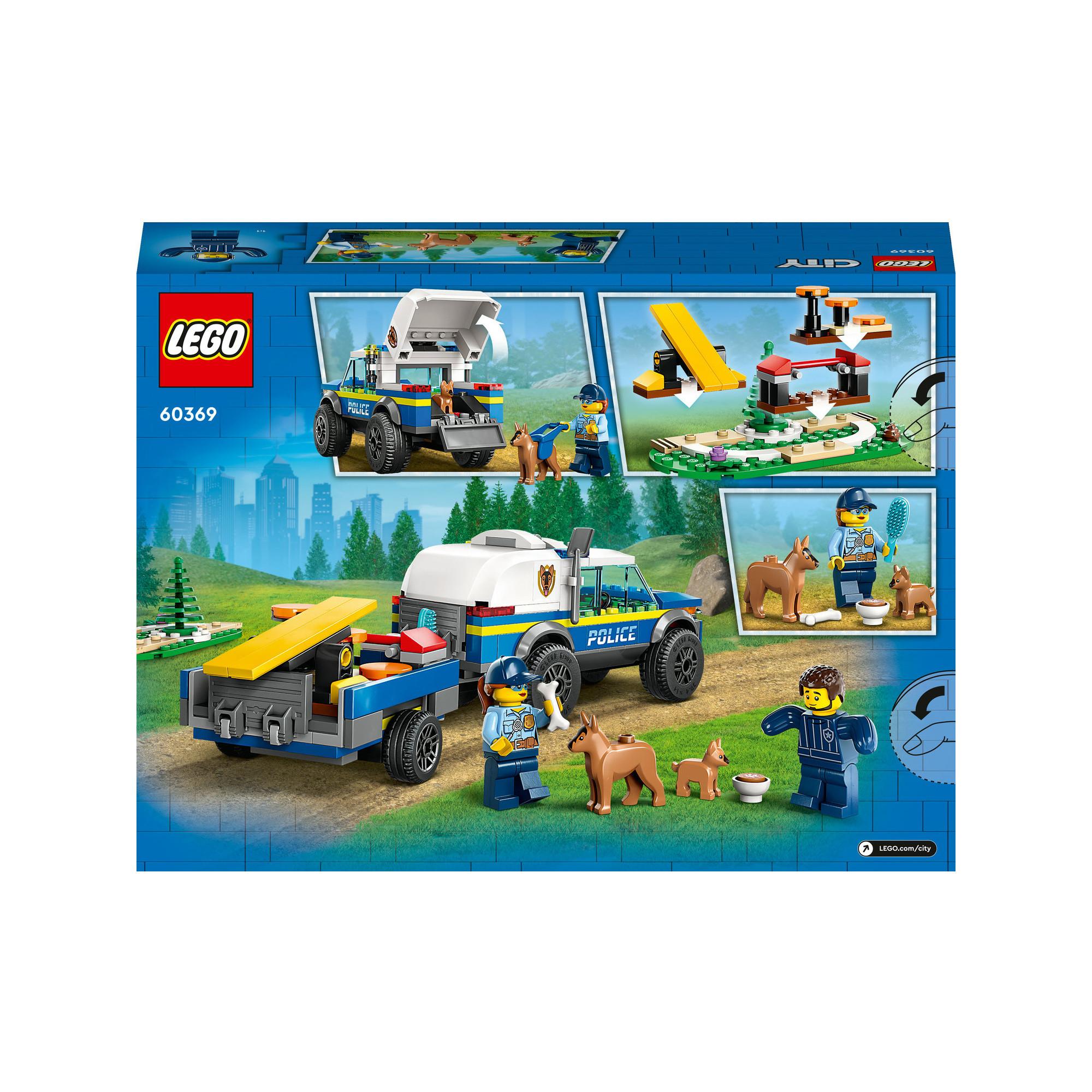 LEGO®  60369 Le dressage des chiens policiers 