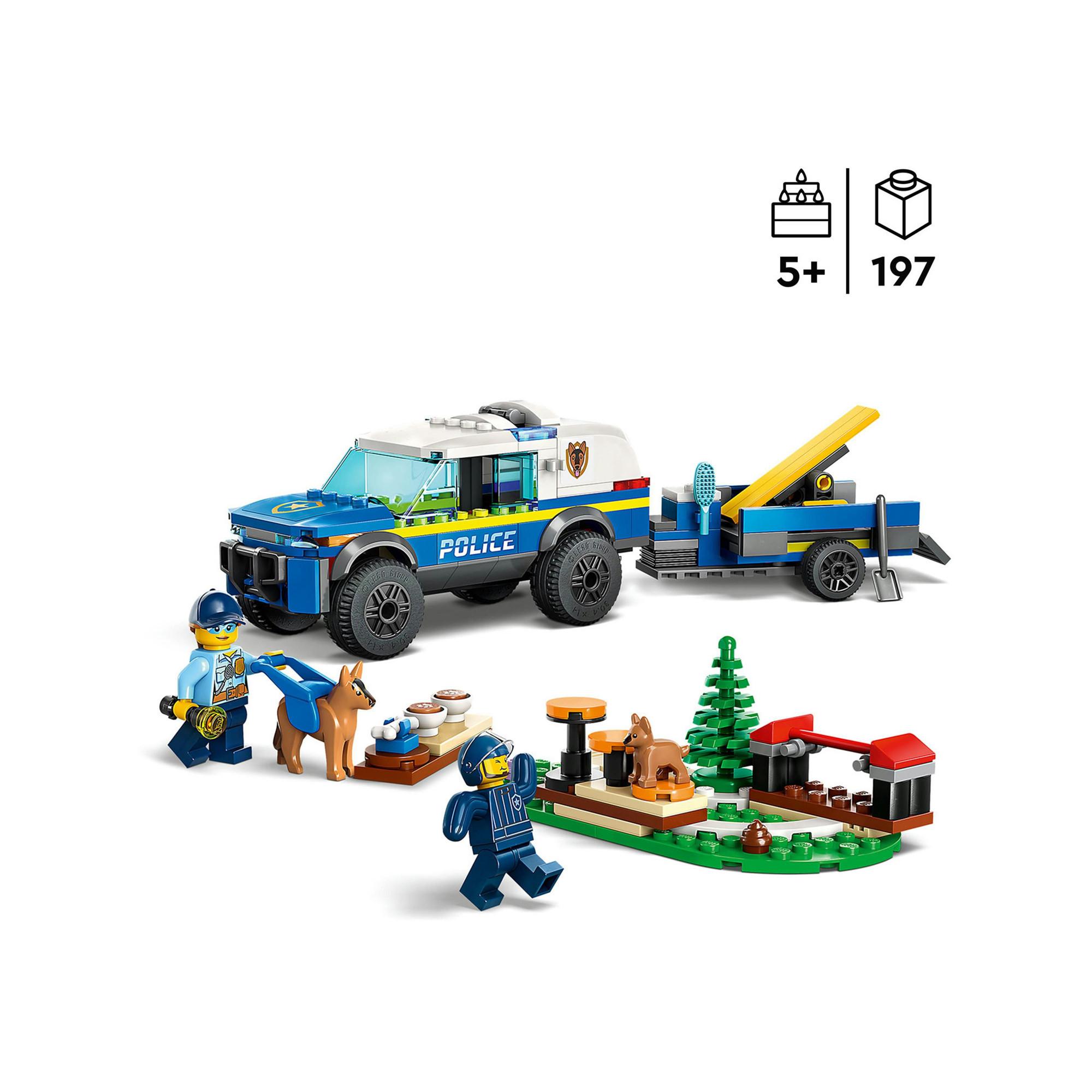 LEGO®  60369 Le dressage des chiens policiers 