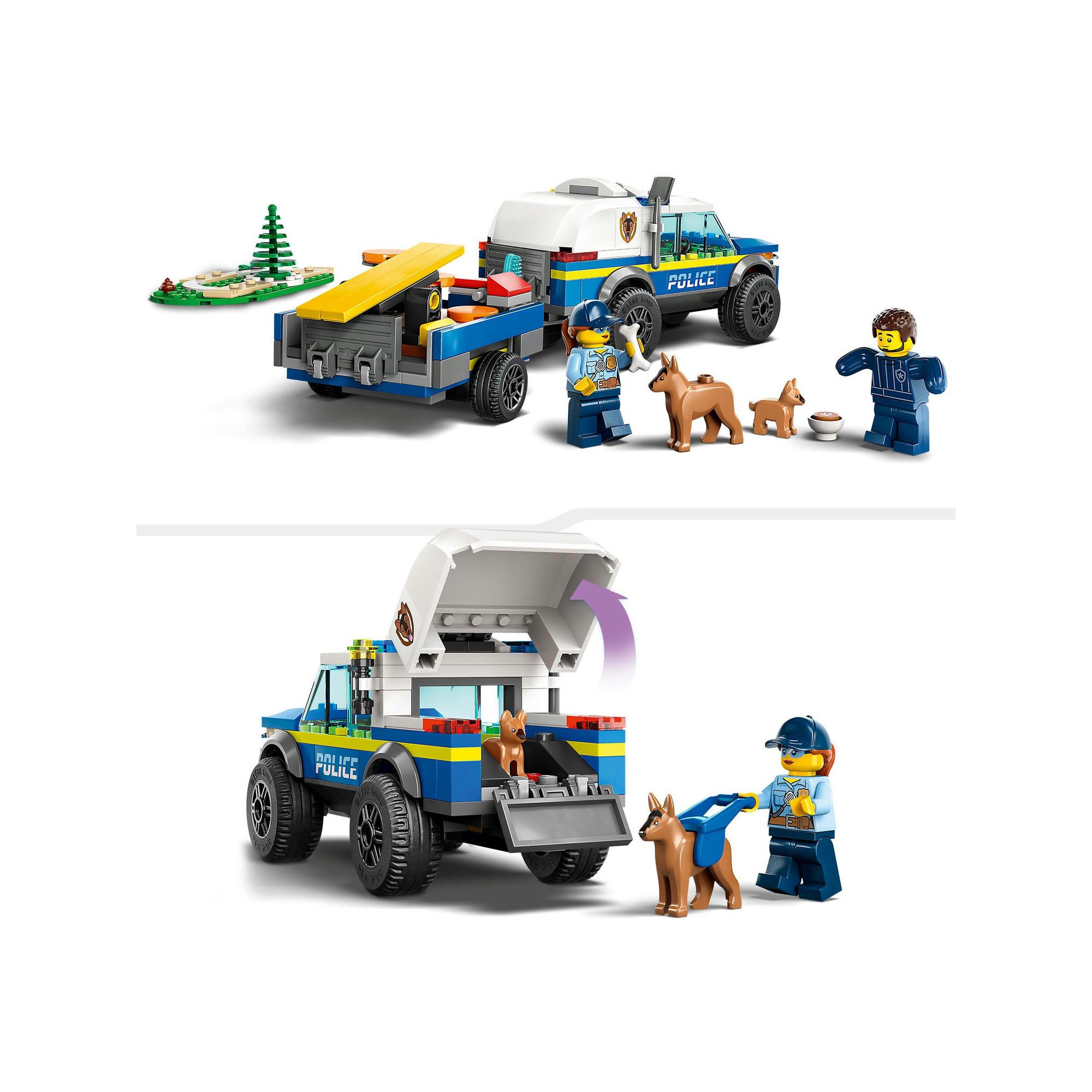 LEGO®  60369 Le dressage des chiens policiers 