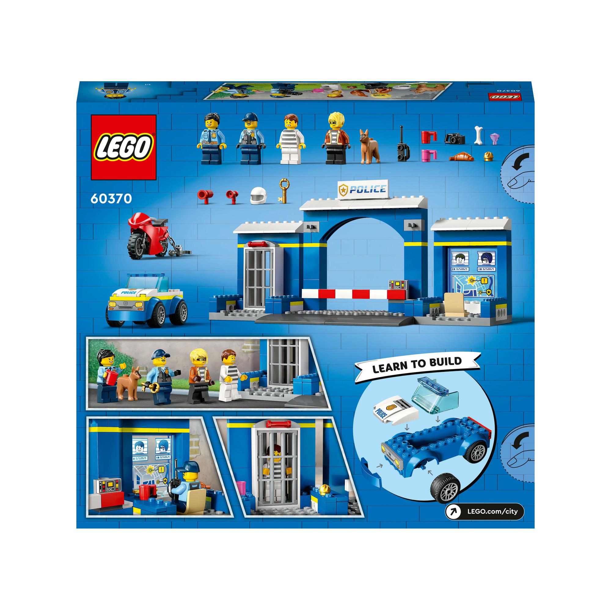 LEGO®  60370 La course-poursuite au poste de police 