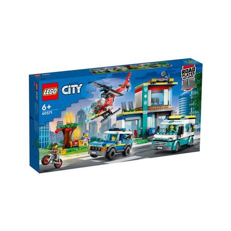 LEGO  60371 Quartier generale veicoli d’emergenza 