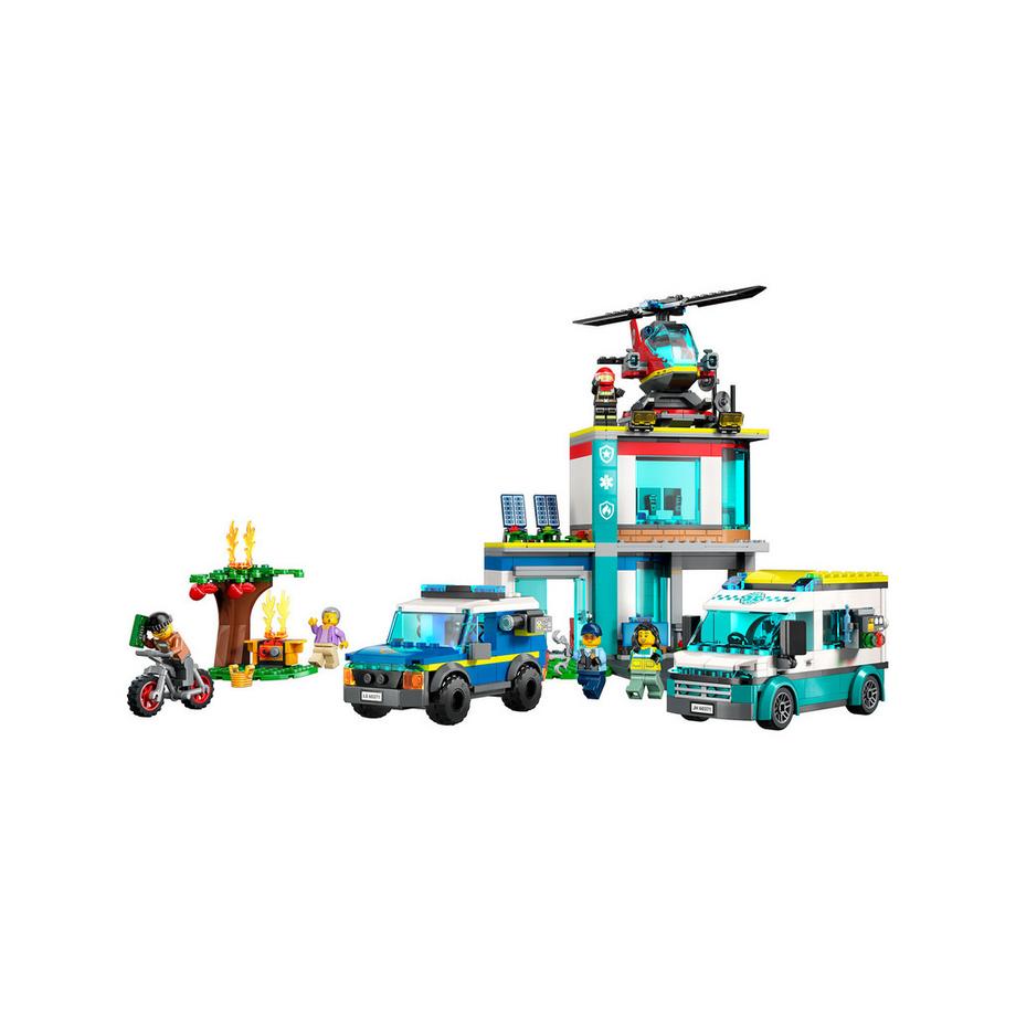 LEGO®  60371 Hauptquartier der Rettungsfahrzeuge 