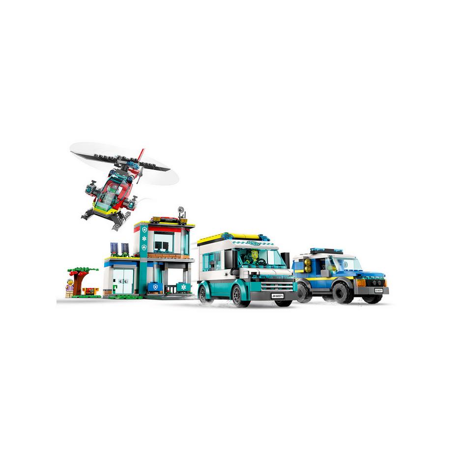 LEGO®  60371 Hauptquartier der Rettungsfahrzeuge 
