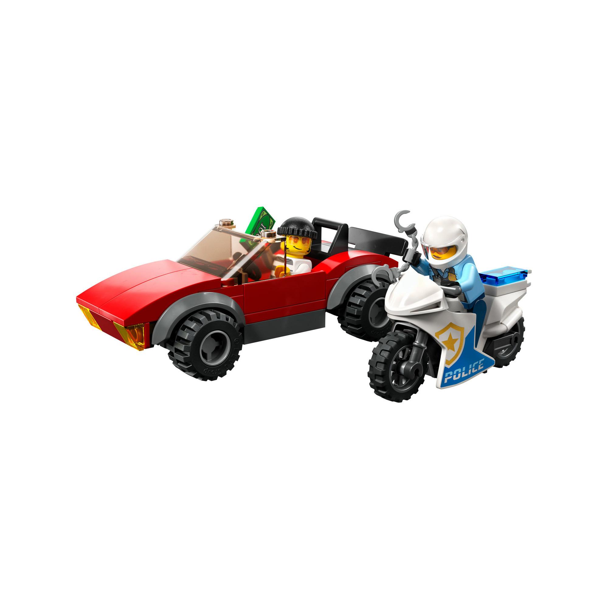 LEGO®  60392 La course-poursuite de la moto de police 