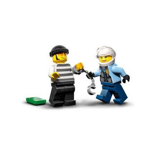 LEGO  60392 La course-poursuite de la moto de police 