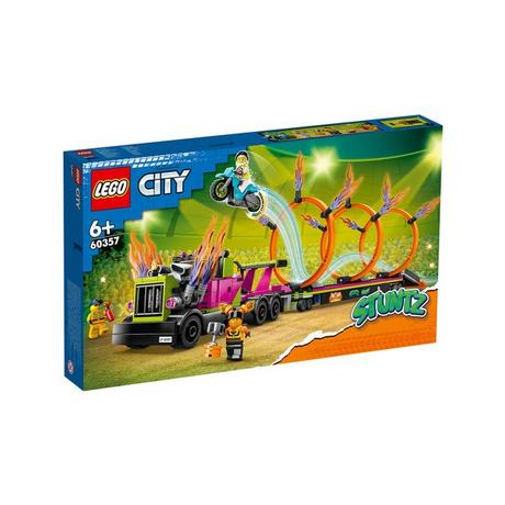 LEGO®  60357 Stunt Truck: sfida dell’anello di fuoco 