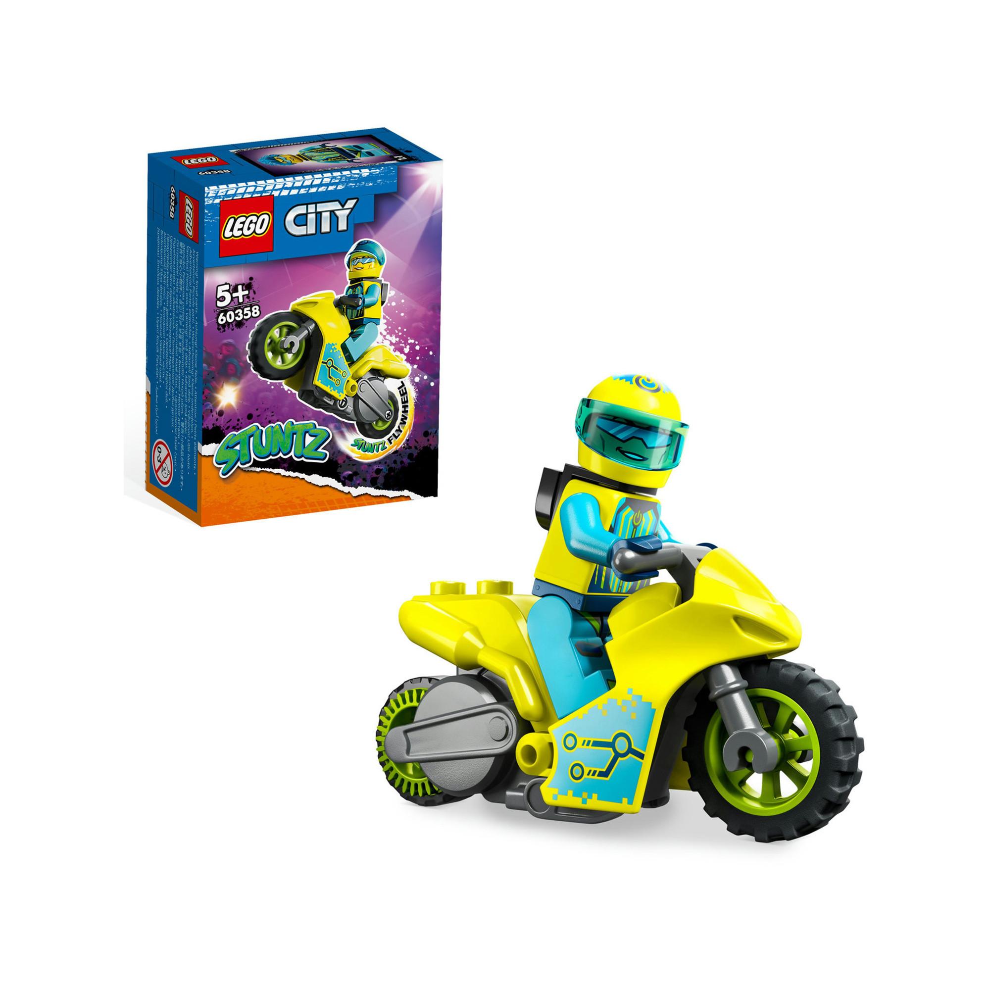 LEGO®  60358 La cyber moto de cascade 