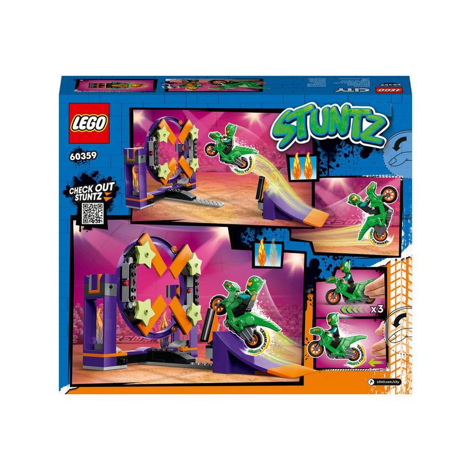 LEGO®  60359 Sfida acrobatica: schiacciata sulla rampa 