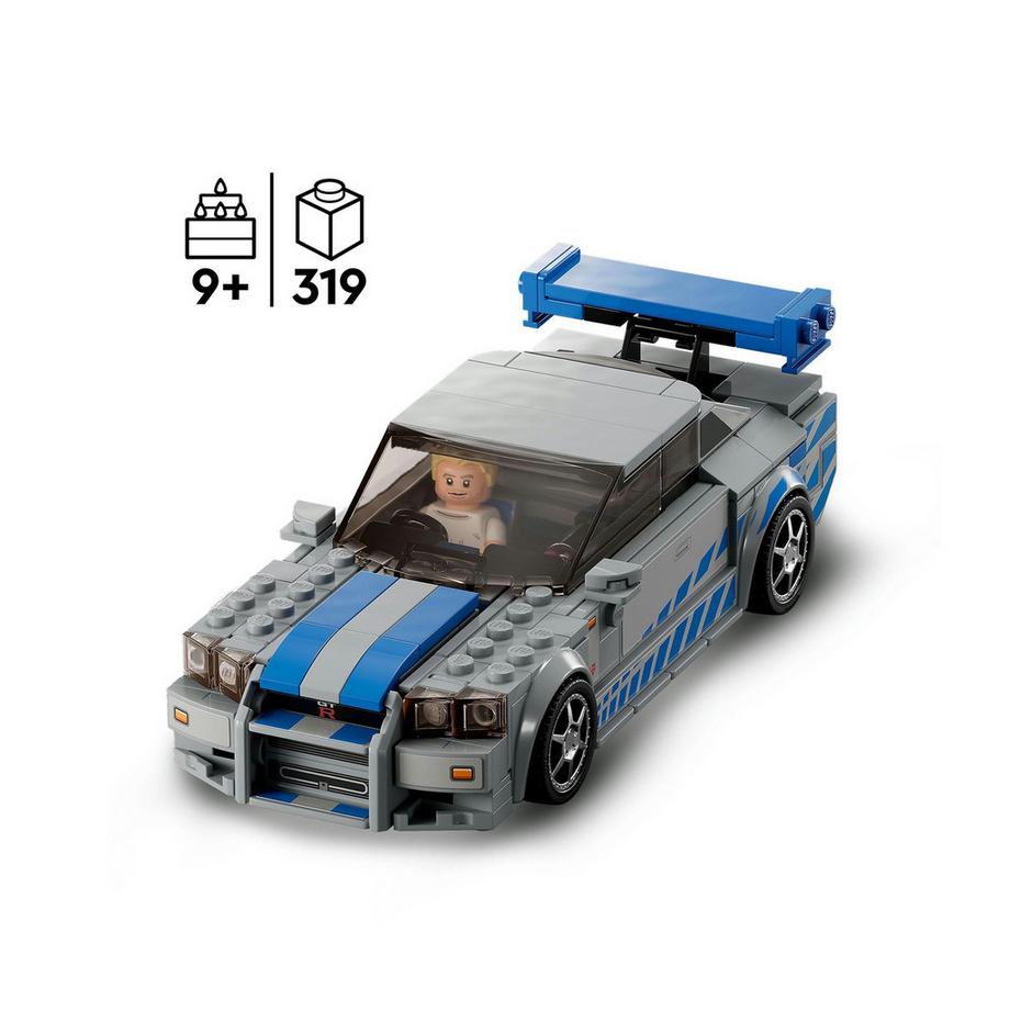 LEGO®  76917 2 Fast 2 Furious Nissan Skyline GT-R (R34) 