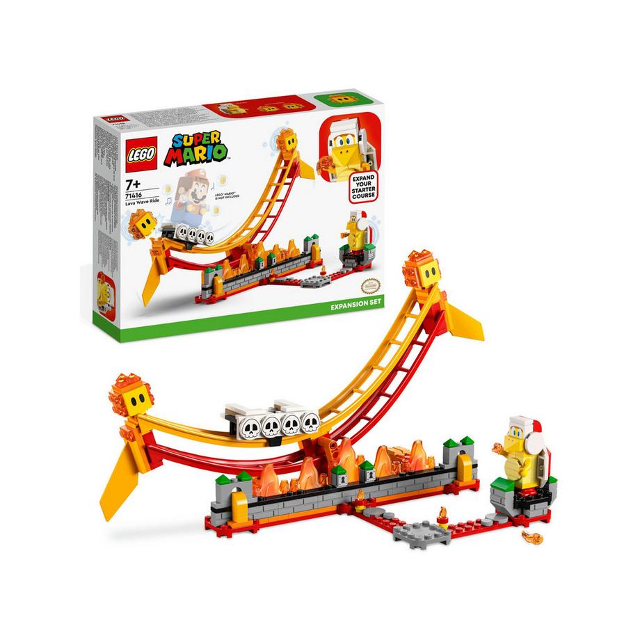 LEGO®  71416 Ensemble d'extension Le manège de la vague de lave 