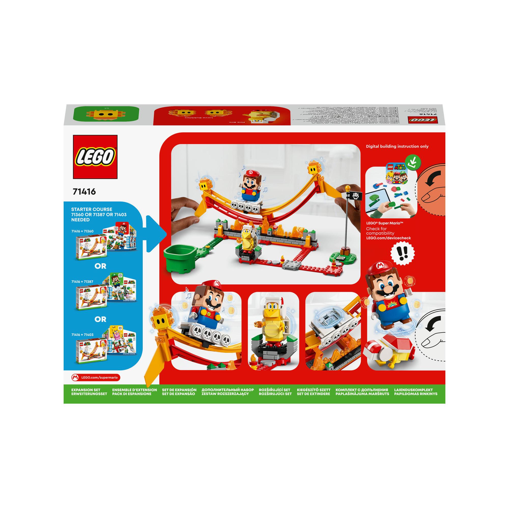 LEGO®  71416 Pack di espansione Giro sull’onda lavica 