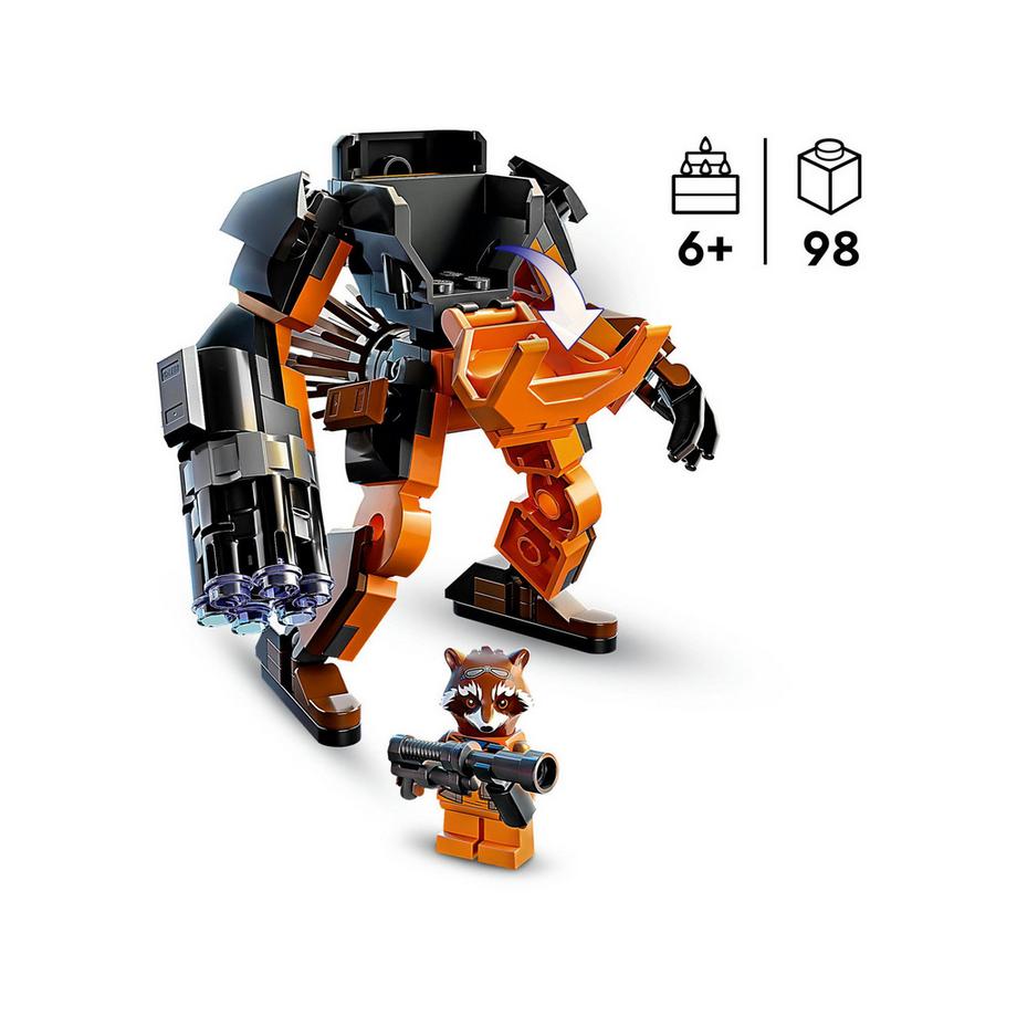 LEGO®  76243 L’armure robot de Rocket 