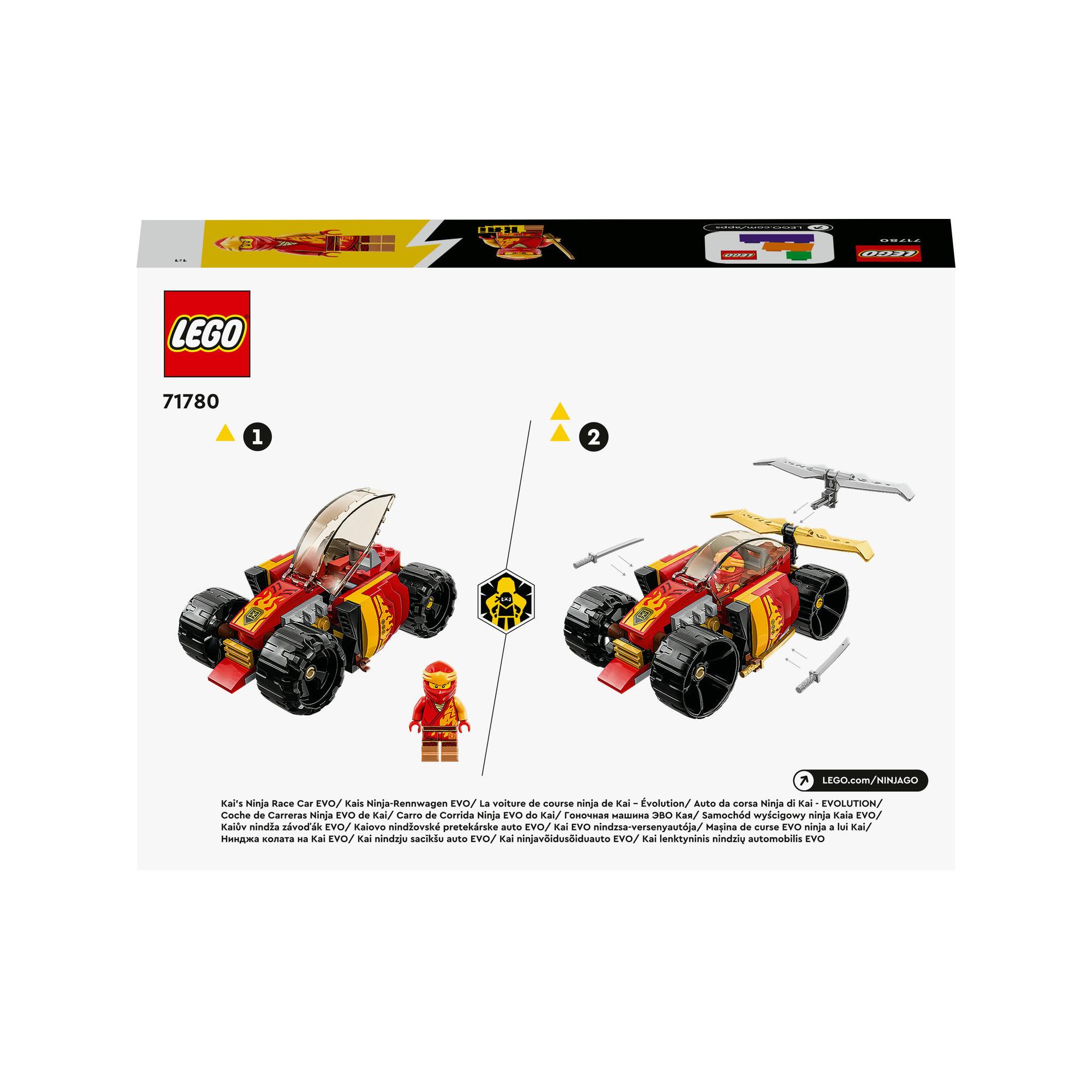 LEGO®  71780 Auto da corsa Ninja di Kai - EVOLUTION 