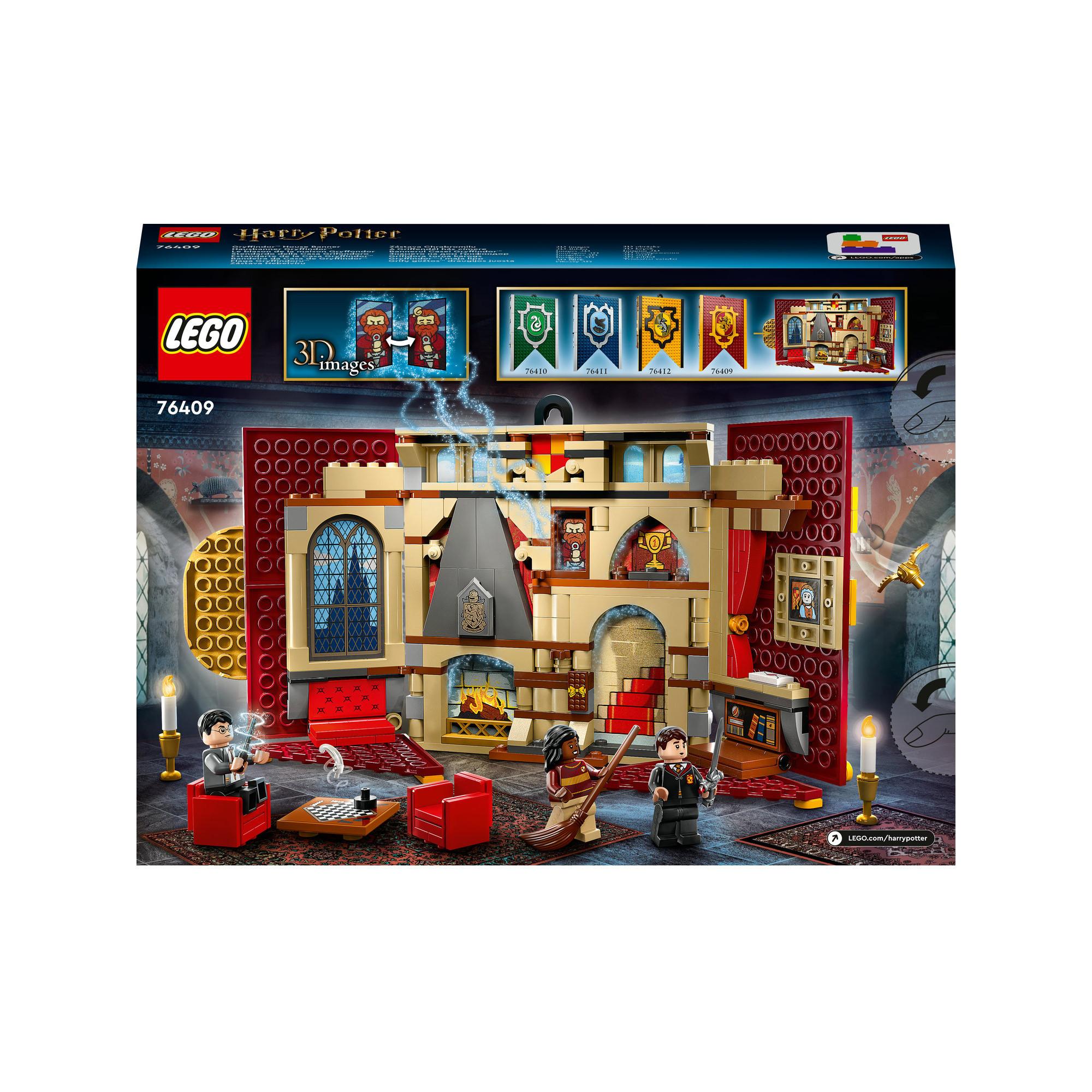 LEGO®  76409 Le blason de la maison Gryffondor 